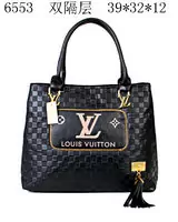 louis vuitton sac femmes 2013 createur double compartihommest handsacs lv6553 noir